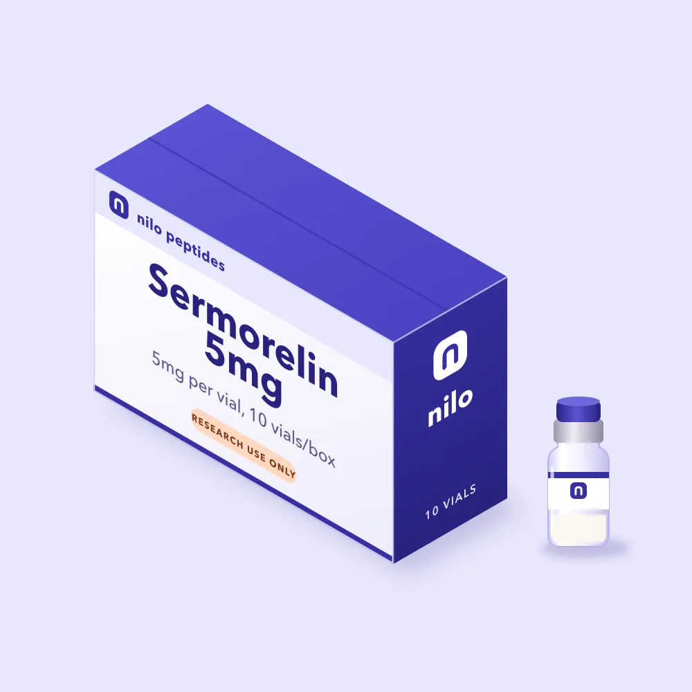 Sermorelin 5mg box illustration